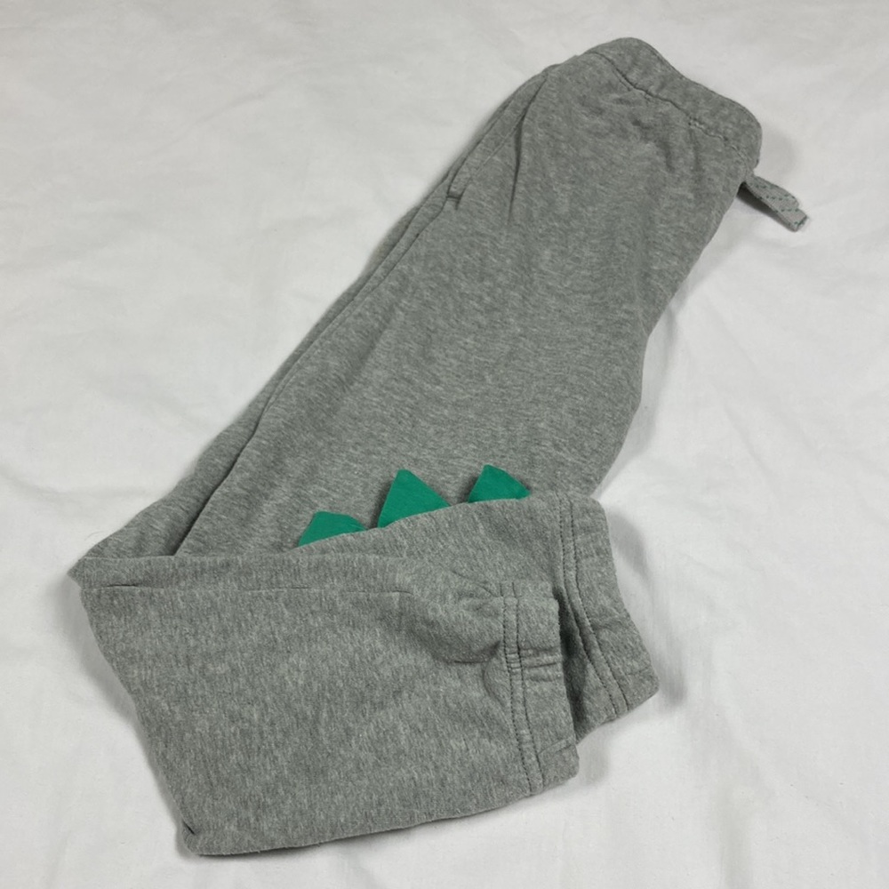 Gymboree boys dinosaur theme gray sweatpants size 10
